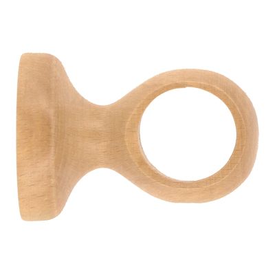 Support à oeil en bois diam 28 mm Finition Hêtre  - MOBOIS