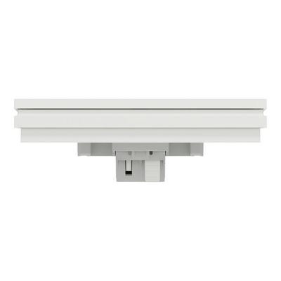 Interrupteur va-et-vient ou poussoir avec plaque intégrale Odace 2025 blanc - SCHNEIDER ELECTRIC