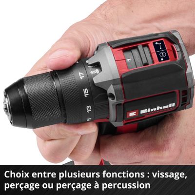 Perceuse à percussion sans fil TP-CD 18/50-C Li-i (Brushless, Solo) - EINHELL