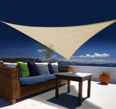 Voile ombrage triangulaire 360 cm  JARDILINE