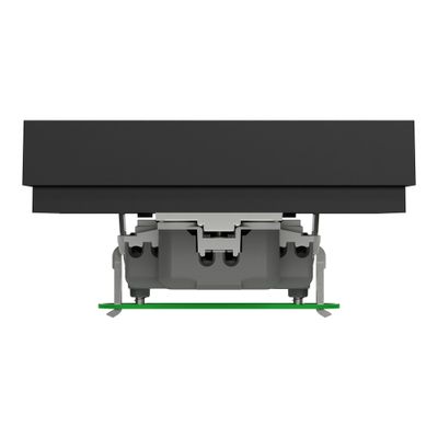 Double prise 2 pôles + terre sur boîte encastrement simple Odace 2025 noir - SCHNEIDER ELECTRIC