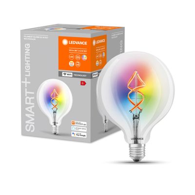 Ampoule wifi globe 125 fil E27 RGBW 4.5 W = 300 lumens - LEDVANCE
