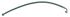 Flexible inox coudé 80 cm mâle 15 x 21 femelle 15 x 21