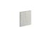 Joue de finition pour meuble haut de cuisine Glossy metallo 01 brillant 35 x 31 cm OFITRES
