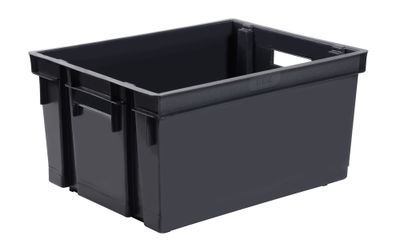 Bac plastique 30 litres gris