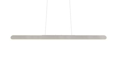 Suspension LED Helios aluminium brossé 3300 lumens blanc variable CCT - TRIO