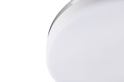 Ventilateur de plafond à pales rétractables LED + télécommande Blanc Ø71cm - Tampere REALITY