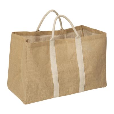 Sac à bûche en jute RUECAB