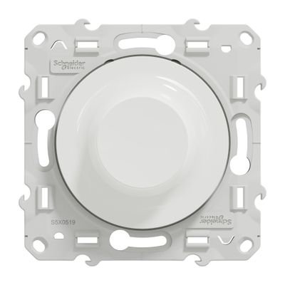 Variateur de lumière rotatif blanc - Odace 2011 SCHNEIDER ELECTRIC