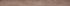 Plinthe sol stratifié décor chêne foncé Liverpool 19x70x2400mm résistante à l'eau AJ TIMBER
