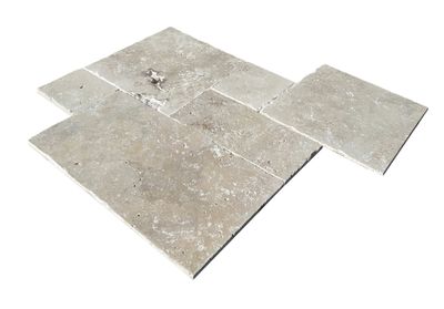 Pierre Naturelle travertin beige OPUS 4 Formats DISTRIMAT SUD