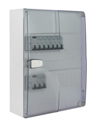 Porte pour tableau électrique 2 rangées transparente - SIEMENS