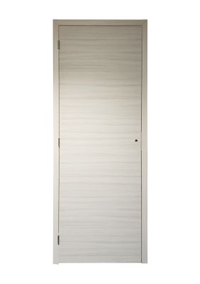 Bloc-porte postformé fin de chantier décor mélaminé IVOIRE H.204 x l.73 cm poussant droit SMIS