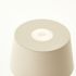 Lampe à poser extérieur rechargeable LED beige JONA- BRILLIANT
