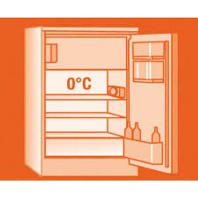 Ampoule incandescente dépolie E14 85lm four réfrigérateur blanc chaud T26 OSRAM