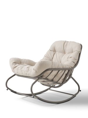 Fauteuil à bascule rocking chair BRINDISI - BOCARNEA