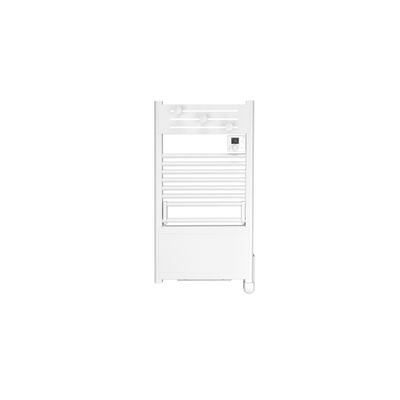 Sèche-serviettes soufflant à inertie fluide connecté ACTIBAIN 1500W blanc - NOIROT