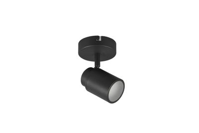 Spot salle de bains GU10 Angelo noir IP44 5W - TRIO