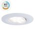 Spot LED encastrable salle de bain IP65 et BBC orientable whiteswitch Blanc - Calla PAULMANN
