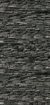 Panneaux muraux de douche 100x100x210 cm parement ardoise DécoDesign Décor - SCHULTE