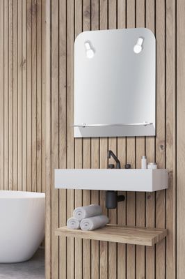 Miroir lumineux Vasco 65 x 50 cm MP GLASS