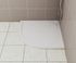 Receveur de douche 1/4 de cercle 90x90 cm résine blanc brillant Island - OCEA