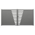 Portail battant aluminium PIVOINE l.3,00 x H.1,78 m gris alu GARDEN GATE