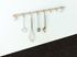 Barre de crédence 600 mm premium avec 8 crochets WENKO
