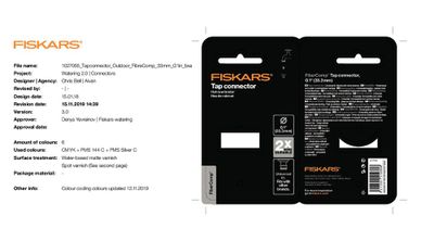 Nez de robinet de jardin en FiberCompTM 1" FISKARS