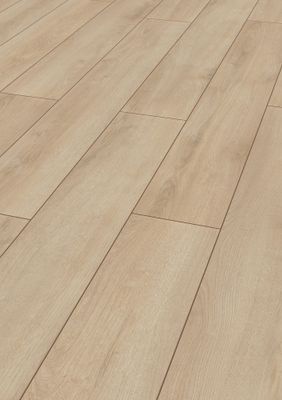 Sol stratifié décor chêne d'ÉTÉ beige ép 7 mm 19,3 x 138 cm AC3 2,397 m²/pqt KRONOTEX