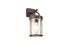Applique extérieur E27 Almeria rouille IP44 28W - REALITY