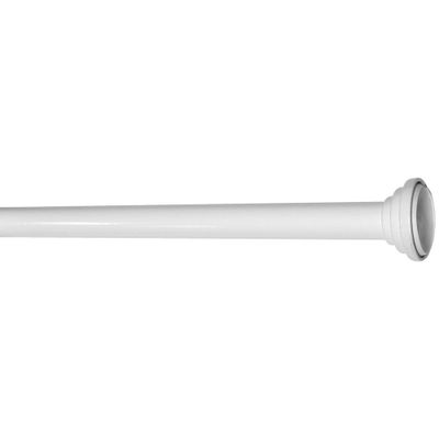Barre entre murs extensible en métal de 1.20 à 2.10 m diam 18 à 20 mm Finition Blanc - MOBOIS
