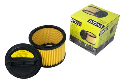 Filtre de rechange pour les aspirateurs d'atelier 18l, 20l et 30l RYOBI