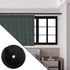 Naissance entre mur en bois diam 28 mm Finition Noir mat - MOBOIS