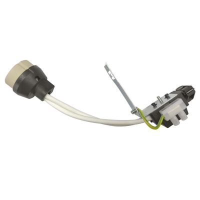 Douille électrique GU10 avec borne automatique blanc - GEFOM
