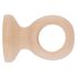 Support à oeil en bois diam 35 mm Finition Bois brut - MOBOIS