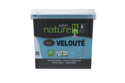 Peinture naturelle murale Aqua velours 1 L - DEFI NATURE