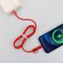 Câble USB 2 en 1 type C + lightning longueur 1 M GAO