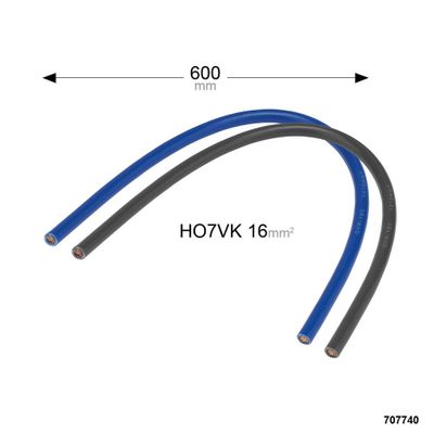 Cordons de repiquage H07V-K 16 mm² phase et neutre - DEBFLEX