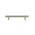 Poignée de meuble cylindrique inox vert olive entraxe 96 mm REI