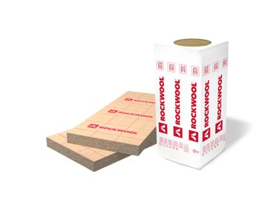 Laine de roche Rockcomble kaft 3 panneaux épaisseur 210 mm 1,35 x 0,60 m ROCKWOOL
