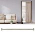 Barre entre murs extensible en métal de 60 à 90 cm diam 18 à 20 mm Finition Argent - MOBOIS