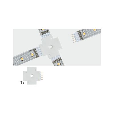 Connecteur de ruban LED en X blanc MAXLED PAULMANN