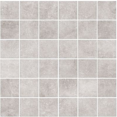 Mosaïque sol/mur intérieur effet béton gris 29 x 29 cm vendu à l'unité
