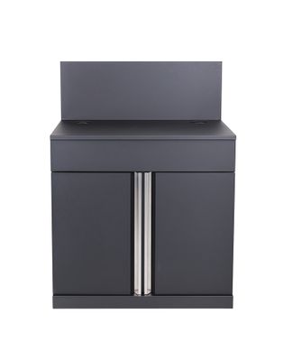 Elément de cuisine extérieure pour plancha double porte 83x60x115cm BRASERO