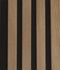 Panneau acoustique décoratif Ecowall Acoustic chêne cérusé 91 sur fond noir - Lot de 3 - 14 x 300 x 2600 mm - AJ TIMBER