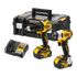 Visseuse percussion + visseuse à choc DCK2062M2T-QW - DEWALT