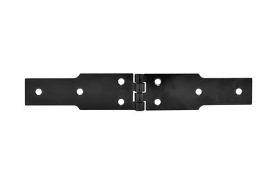 Charnière à congé acier époxy noir 250 x 40 mm CIME