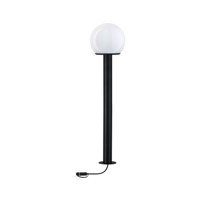 Borne extérieur E14 80cm Plug & Shine noir IP44 2W 160 lumens blanc chaud  - PAULMANN