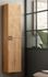 Colonne de salle de bains Reign 2 portes  35 x 150 x 30 cm bois mélaminé chêne fonce - EGORE